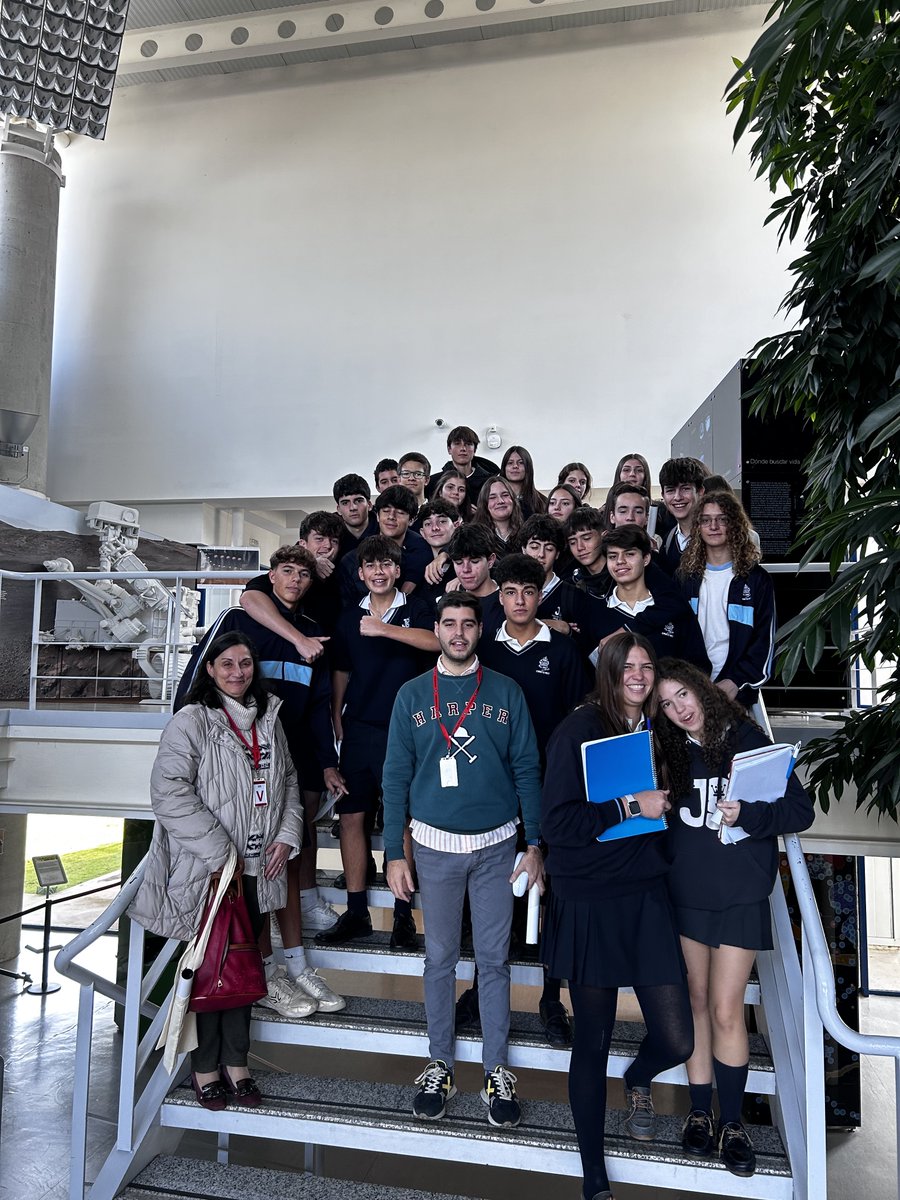 Centro Astrobiología (@c_astrobiologia) on Twitter photo Hoy, 5 de diciembre , vinieron a conocer un poco de Astrobiologia en el <a href="/C_Astrobiologia/">Centro Astrobiología</a> los alumnos de 4 de la ESO del <a href="/creylasrozas/">Colegio Cristo Rey Las Rozas</a> . Gracias todos los alumnos por tantas e interesantes cuestiones que dieron lugar a tantas discusiones. Os esperamos el año que viene. Hoy, 5 de diciembre , vinieron a conocer un poco de Astrobiologia en el <a href="/C_Astrobiologia/">Centro Astrobiología</a> los alumnos de 4 de la ESO del <a href="/creylasrozas/">Colegio Cristo Rey Las Rozas</a> . Gracias todos los alumnos por tantas e interesantes cuestiones que dieron lugar a tantas discusiones. Os esperamos el año que viene.