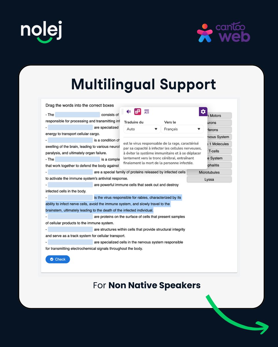 🌟 Education for All! 🌟

We’re thrilled to team up with #Cantoo to make learning inclusive &amp; accessible:

🧩 Features for learners with special needs
🌍 Breaking language barriers
💡 Empowering diverse learners

#Inclusive #EdTech #EducationForAll #Dys