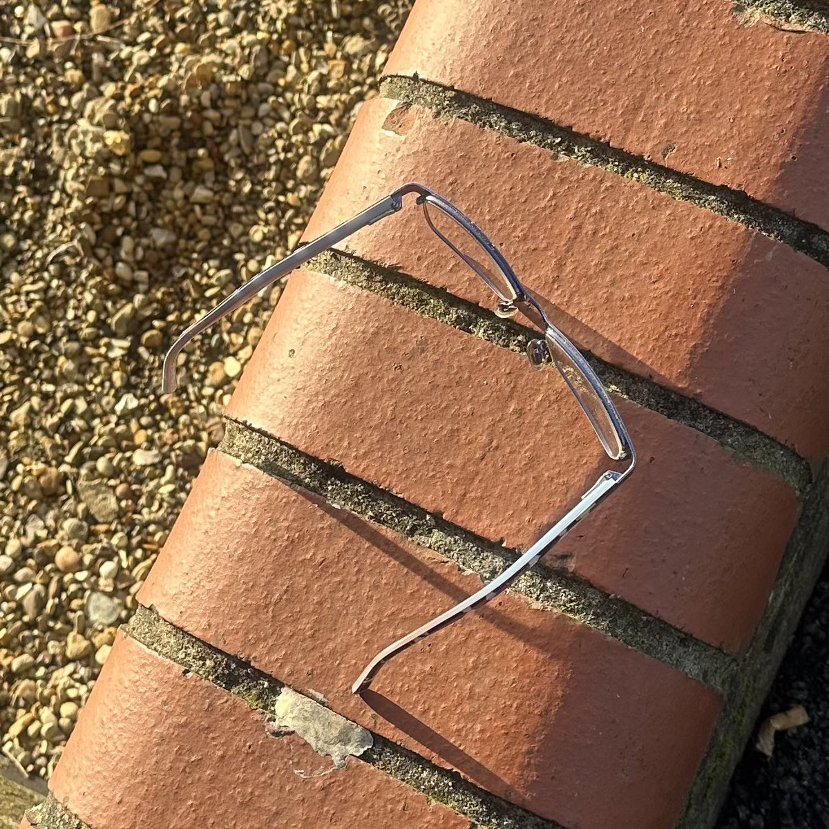 Massive thanks to the kind stranger in Peterborough who found my glasses that I dropped while on an unexpected jaunt into the city, and left them in a prominent place on a wall for me to find 🤓 there are good people out there!