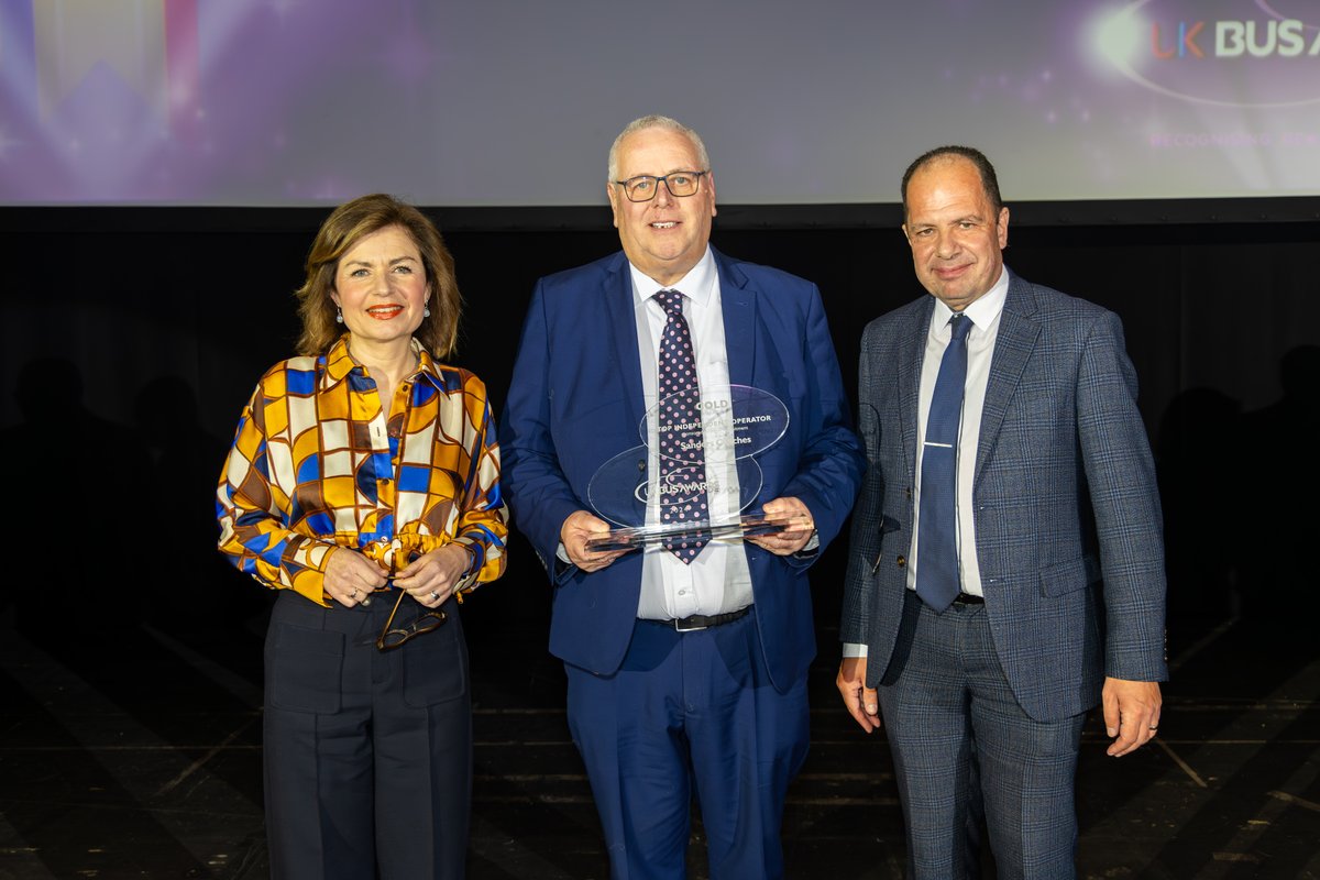 UK Bus Awards (@ukbusawards) on Twitter photo Congratulations to Sanders Coaches, the Gold Award winner for the Top Independent Operator Award sponsored by <a href="/IntSolRecruit/">IntSol Recruitment</a>! ๐๐ฅ Let's celebrate this remarkable achievement together! ๐๐ #MadeIt #BusWinners24 #IndieOperatorExcellence Congratulations to Sanders Coaches, the Gold Award winner for the Top Independent Operator Award sponsored by <a href="/IntSolRecruit/">IntSol Recruitment</a>! ๐๐ฅ Let's celebrate this remarkable achievement together! ๐๐ #MadeIt #BusWinners24 #IndieOperatorExcellence