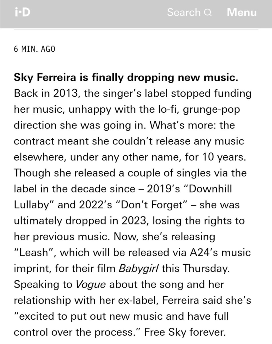 ssskyferreira's tweet photo. the free sky ferreira movement's impact.. https://t.co/fQRfyKK32N