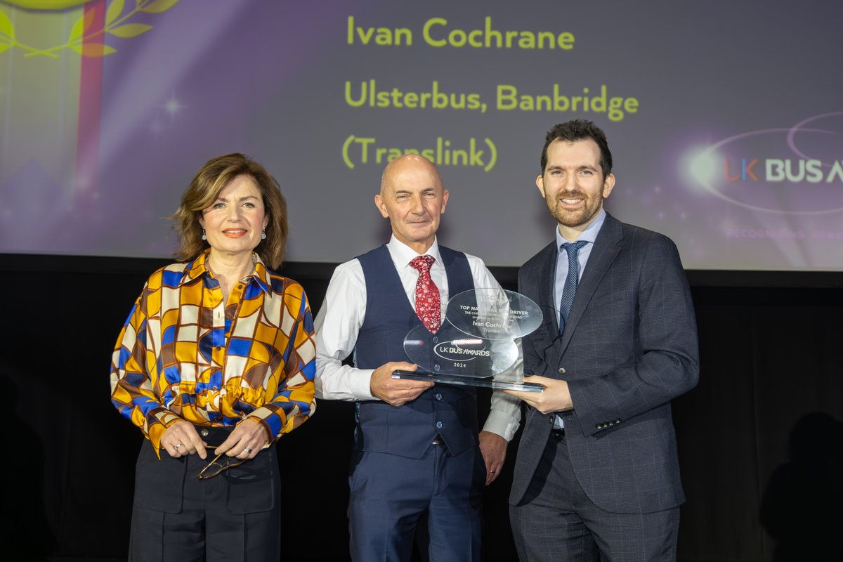UK Bus Awards (@ukbusawards) on Twitter photo Ivan Cochrane takes the spotlight as the Gold Award winner for Top National Bus Driver: The Chris Moyes Memorial Award sponsored by <a href="/BusesMagazine/">Buses Magazine</a>! ๐๐ Let's celebrate this remarkable win together! ๐
๐ #MadeIt #BusWinners24 #TopBusDriver Ivan Cochrane takes the spotlight as the Gold Award winner for Top National Bus Driver: The Chris Moyes Memorial Award sponsored by <a href="/BusesMagazine/">Buses Magazine</a>! ๐๐ Let's celebrate this remarkable win together! ๐
๐ #MadeIt #BusWinners24 #TopBusDriver