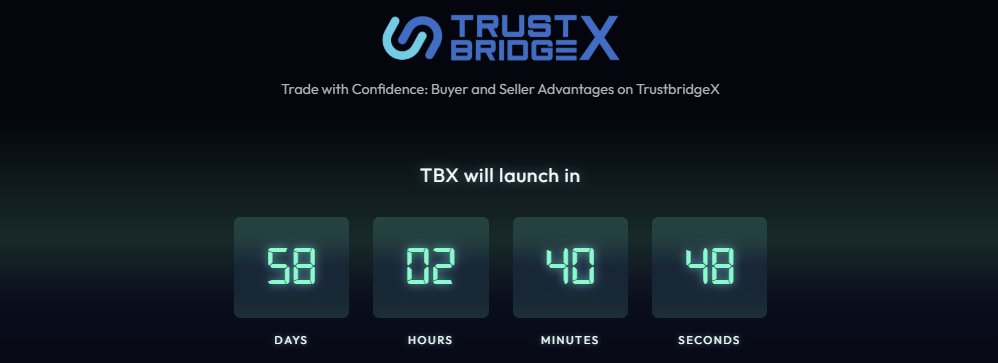 🌟 The Countdown Begins!

We’re thrilled to announce that the launch of our powerful TrustBridgeX is just around the corner! 🚀
Get ready for a game-changing experience. ✨

🔗 Learn more:
trustbridgex.io
emlprotocol.io

Stay tuned—it’s almost here! 🙌
#TBX #EML
