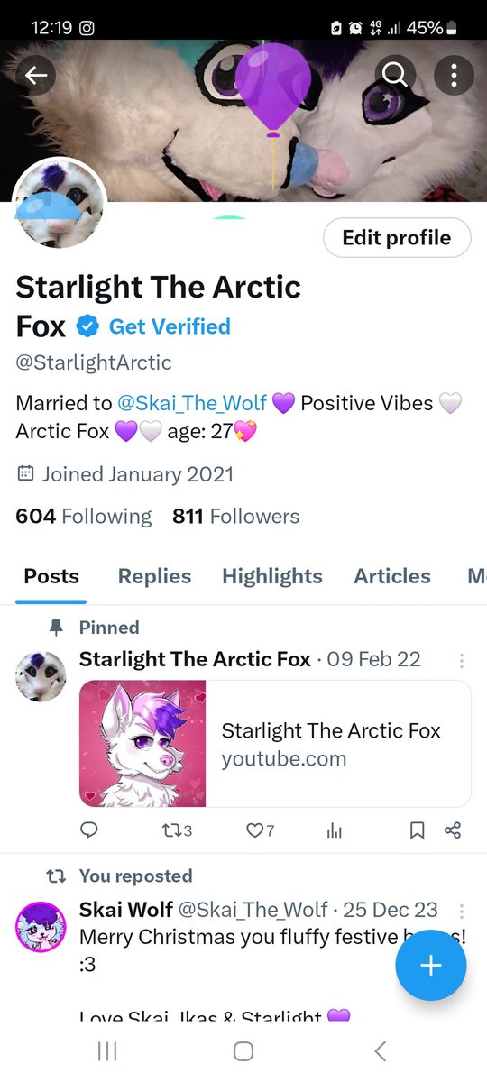 It's my birthday fluffs getting old 😅💜🩷🤍