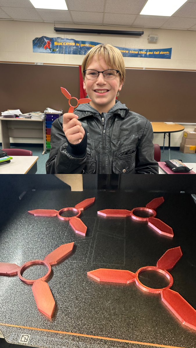 kmelott's tweet image. Wrapped up the day: 👂 Taylor Wiland’s @TroyIntAL #students #present, #printed out student #projects made w/ @tinkercad @BambulabGlobal @Polymaker_3D, #helped a few students in the #Maker #Space area utilize our #resources, finished the day w/ an #AI #meeting @AvonLakeSchools