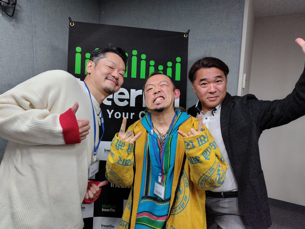 DIGLOUNGE897's tweet photo. 📻#interfm #ディグラウンジ📻
合同会社 #BrainCraft #川崎哲也 さんをゲストにお迎えしました✨
これまでのピンチから再起動、
今のお仕事におけるタレントとの関係性などを2週にわたって伺いました🗣️
https://t.co/EcEn0bDEaY https://t.co/dXpST7VDgM
