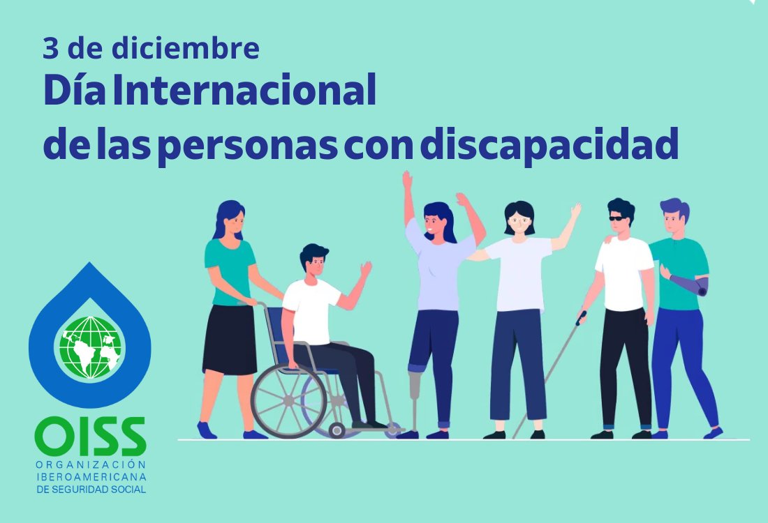 ¿Sabías que en iberoamérica viven más de 80 millones de personas con discapacidad?  En este #DiaInternacionalDeLasPersonasConDiscapacidad , reafirmamos la importancia de fortalecer los sistemas de #SeguridadSocial para garantizar sus derechos. #InclusiónSocial #Discapacidad
