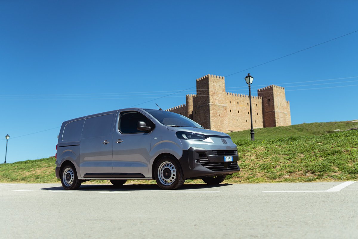 IcamotorGC's tweet photo. El E-Scudo de Fiat Professional: donde la sostenibilidad y la capacidad de carga se unen para llevar tu negocio adelante. 🚀 ¡Es hora de hacer que cada entrega cuente hacia un futuro más sostenible! 

#Icamotor #Fiat #FiatEScudo #cocheleéctrico #electriccar #FiatCommunity https://t.co/9IX3IHBLRC
