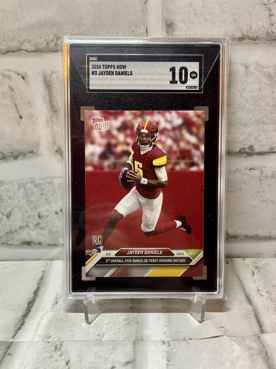 🎄🎅🏻Jayden Daniels Slab Christmas Giveaway🎅🏻🎄 

RULES: 

1.) MUST BE FOLLOWING.
2.) MUST ❤️ &amp; REPOST.
3.) MUST PICK  # 1-365.

Will pick winner this Friday. 12-6-24. Good luck and happy holidays everyone!!! #thehobby #tradingcards #thecardboyz #Christmas2024 #HOBBYHOLIDAYS