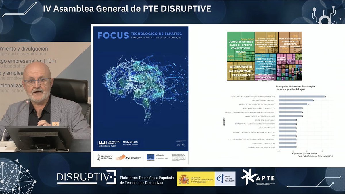 🚀 <a href="/APTE_es/">APTE</a> ha celebrado la IV Asamblea General #PTEDisruptive con la jornada «El Foco en la Ciberseguridad».

🗣️ En la sesión ha participado Juan Antonio Bertolín, director de #Espaitec 

📽️ Vuelve a ver la jornada en #Youtube: youtu.be/l8ixDAqXnLw

#SomUJI #LosParquesAportan