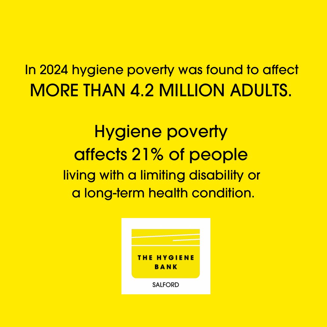 On this #IDPD2024 we support those living with a disability who can be particularly affected by hygiene poverty. Please help us to support by donating products if you can: #showerpeoplewithkindness #everyonedeservestofeelclean