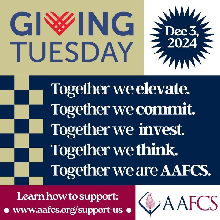 aafcs's tweet photo. π Today is #GivingTuesday! π Join in supporting AAFCS and the incredible FCS professionals who make a difference in our communities. Today, we also celebrate the birthday of Ellen Swallow Richards, founder of AAFCS! π
π Learn how to support: https://t.co/RVRRT0USQA https://t.co/1rqtUgqyRI