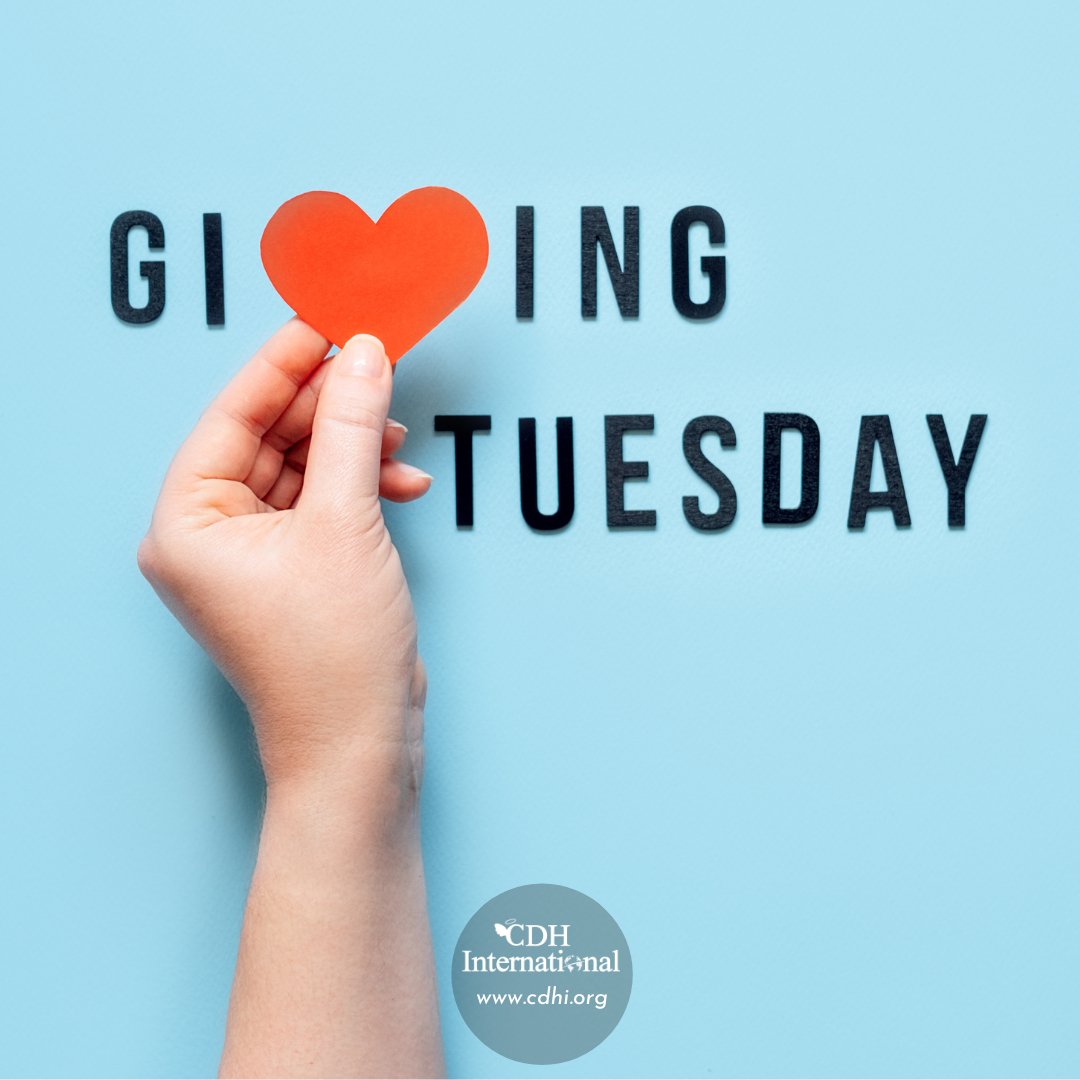 Today is #GivingTuesday.  Please support small charities doing big work!  

Save the lives of 1000's of children by donating to CDH International and helping to find the cause, prevention and best treatments for Congenital Diaphragmatic Hernia

cdhi.org/donate