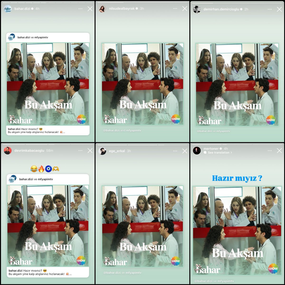 Bahar ekibi Melis’i sevdi 💕🥹🤏🏻
Bu sahne için çook heyecanlıyım ❤️‍🔥❤️‍🔥🧿

#MelisMinkari #Bahar