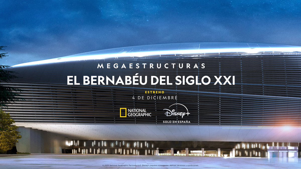 Goncha10's tweet photo. Hoy tocó trabajar en el Templo 🤍
Madridistas (e ingenieros), mañana tenéis el impresionante documental de #Megaestructuras EL BERNABÉU DEL SIGLO XXI sobre la construcción del estadio. En @DisneyPlusES y @NatGeoEspana. https://t.co/quo4NaJt4d