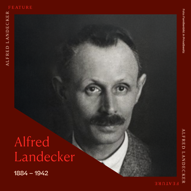 alfredlandecker's tweet photo. Alfred Landecker, Namensgeber unserer Stiftung, war ein Mannheimer Prokurist &amp; Familienmensch, der als Jude von den Nationalsozialisten verfolgt &amp; ermordet wurde. Nun ist seine Biografie erschienen. Autorin Annette Prosinger zeichnet darin die wichtigsten Stationen seines Lebens.