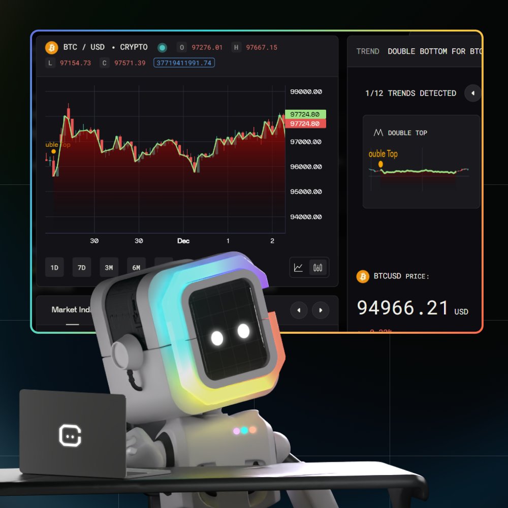 Trading crypto is like navigating a storm: constant swings, unpredictable  markets, and endless data 🌩️ Our trading assistant acts as your compass  and is designed for chart and technical analysis. Stop guessing!