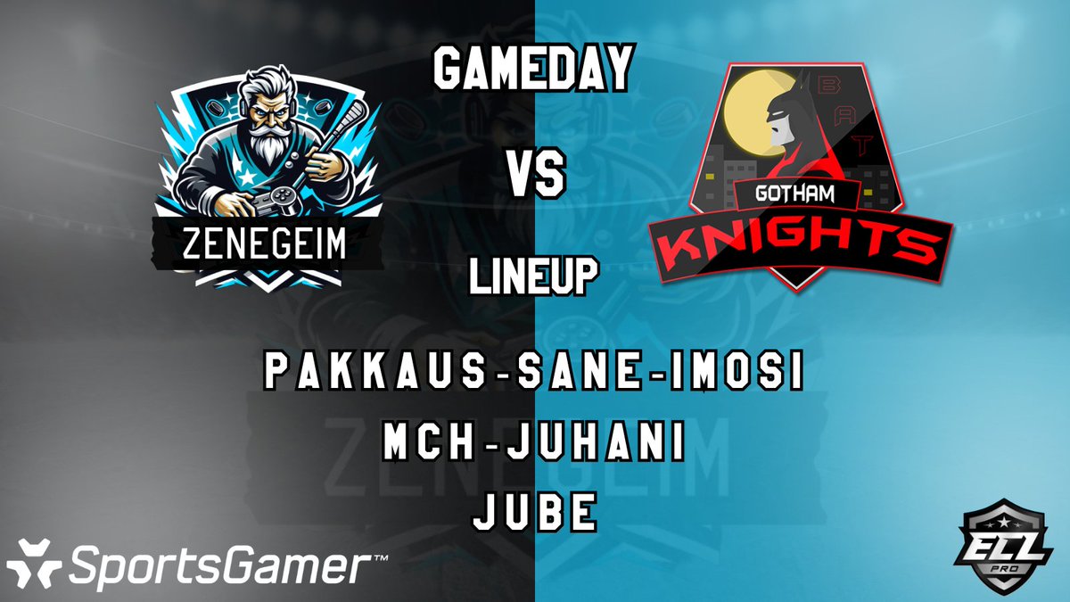 Zenegeim (@zenegeim) on Twitter photo #GameDay (7/15)
🆚<a href="/BaT_EASHL/">Gotham Knights</a>
🕙21cet
📺twitch.tv/juhaniz_
#ECL25Winter
<a href="/SportsGamerGG/">SportsGamer</a>
#KouvolanLakritsi
#eHockey #GameDay (7/15)
🆚<a href="/BaT_EASHL/">Gotham Knights</a>
🕙21cet
📺twitch.tv/juhaniz_
#ECL25Winter
<a href="/SportsGamerGG/">SportsGamer</a>
#KouvolanLakritsi
#eHockey