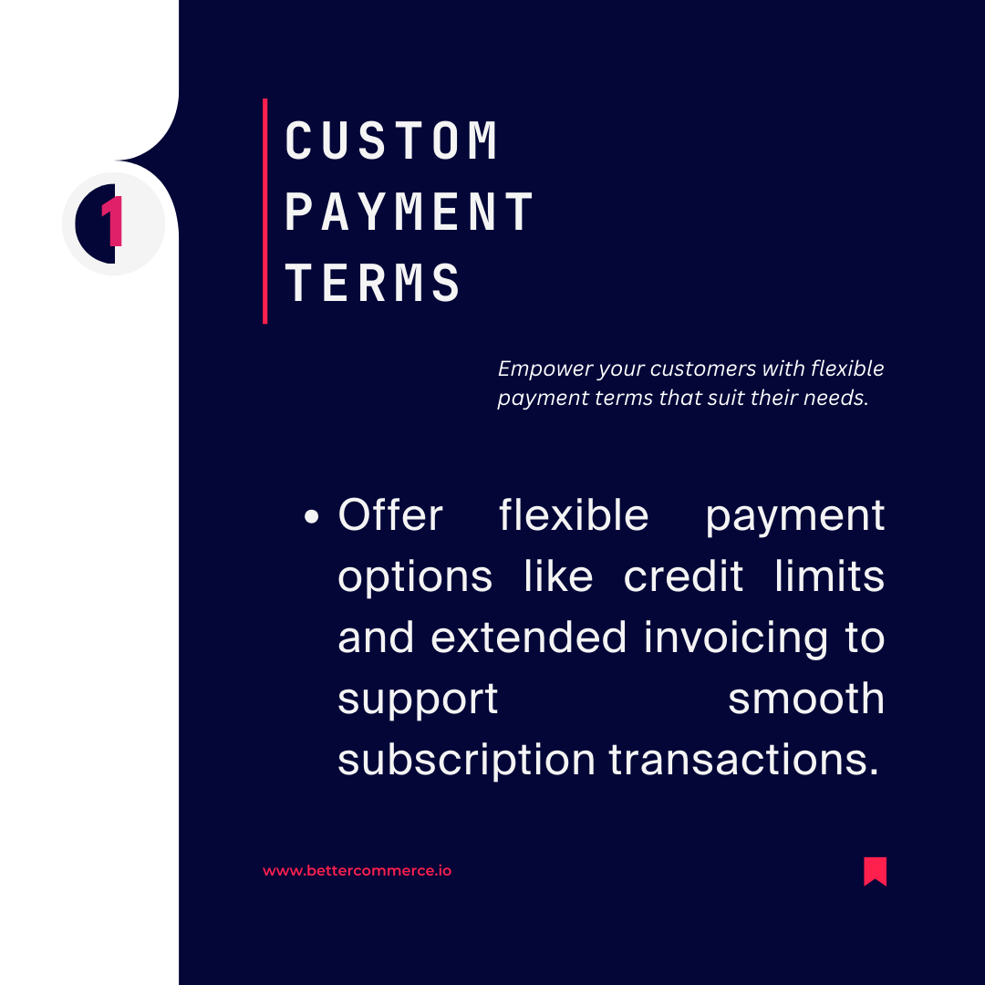 BetterCommerce_'s tweet photo. From   #flexible #payment #terms to #streamlined #fulfilment, our solution empowers businesses to deliver seamless subscription experiences.

Learn more: https://t.co/UNcDb5O22I https://t.co/kRpCyBK29q