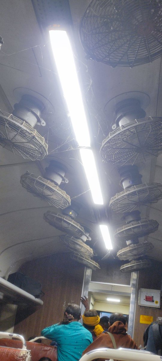 KDrahul21's tweet photo. Sir, in train number 12568 there are so many spider nets available it shows that there is not cleaning in a good manner. Please, as a responsible citizen I want a clean India. https://t.co/nFtLi6zTuP