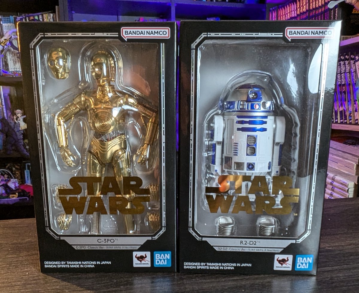 ✨Just Release and in Stock✨ Save 13% S.H.Figuarts R2-D2 & C-3PO