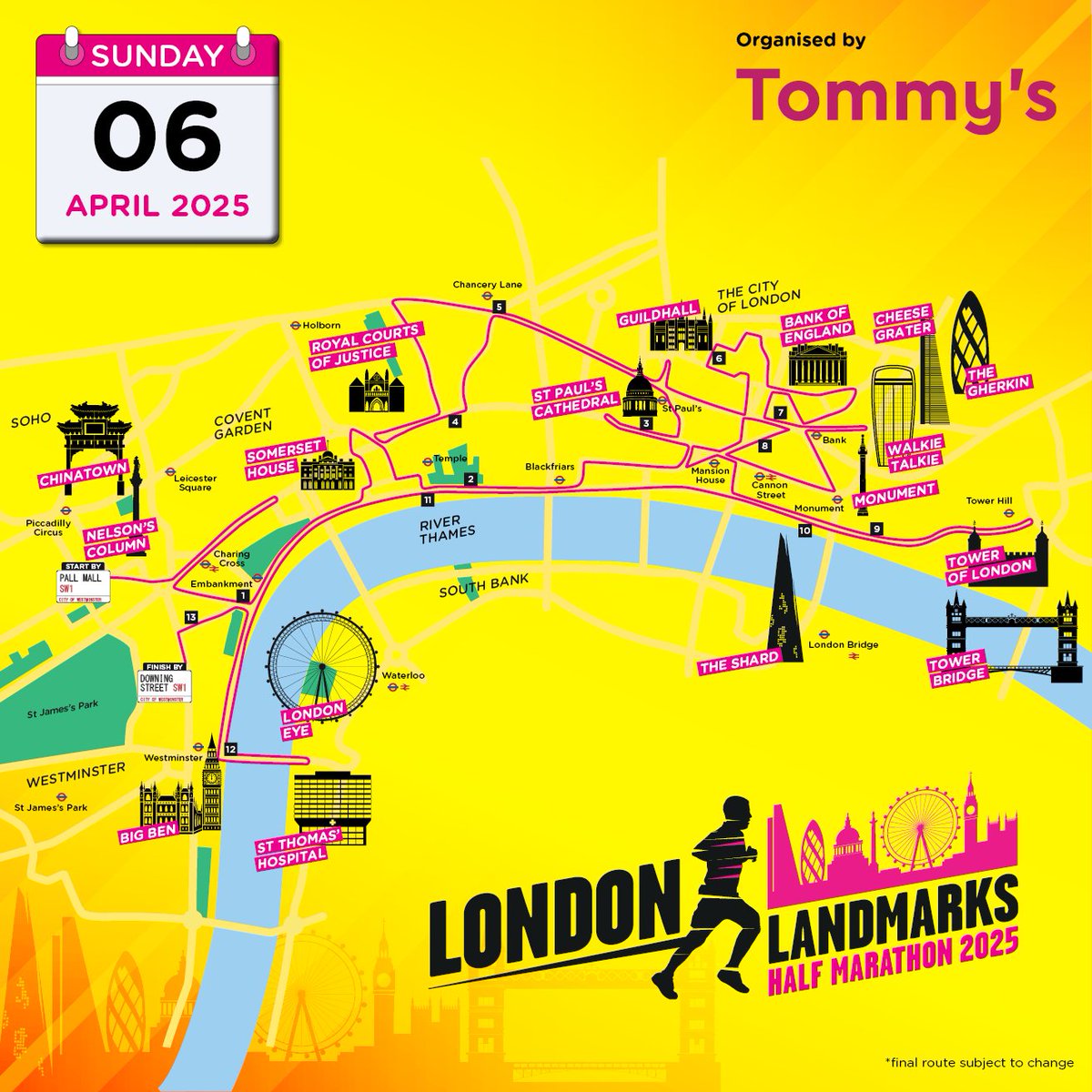 Central London Samaritans (@clsamaritans) on Twitter photo πββοΈπ¨ Calling all runners, we still have places! π
Join <a href="/CLSamaritans/">Central London Samaritans</a> for the London Landmarks Half Marathon 2025! π Lace up for an unforgettable race through iconic streets & help us make a difference. π°β€οΈ Secure your spot today bit.ly/4fTbnok #LLHM2025 #charity πββοΈπ¨ Calling all runners, we still have places! π
Join <a href="/CLSamaritans/">Central London Samaritans</a> for the London Landmarks Half Marathon 2025! π Lace up for an unforgettable race through iconic streets & help us make a difference. π°β€οΈ Secure your spot today bit.ly/4fTbnok #LLHM2025 #charity
