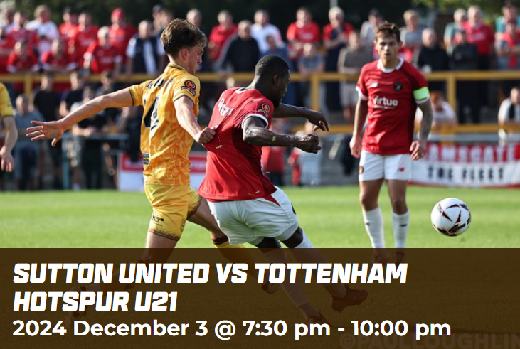 Harris Junior Academy Carshalton (@harris_jac) on Twitter photo Thank you to <a href="/suttonunited/">Sutton United</a> for supplying our Year 6 students with tickets for tonight's game against Tottenham Hotspur at Gander Green Lane, Sutton.
Good luck from all of us at HJAC <a href="/HarrisFed/">Harris Federation</a> Thank you to <a href="/suttonunited/">Sutton United</a> for supplying our Year 6 students with tickets for tonight's game against Tottenham Hotspur at Gander Green Lane, Sutton.
Good luck from all of us at HJAC <a href="/HarrisFed/">Harris Federation</a>