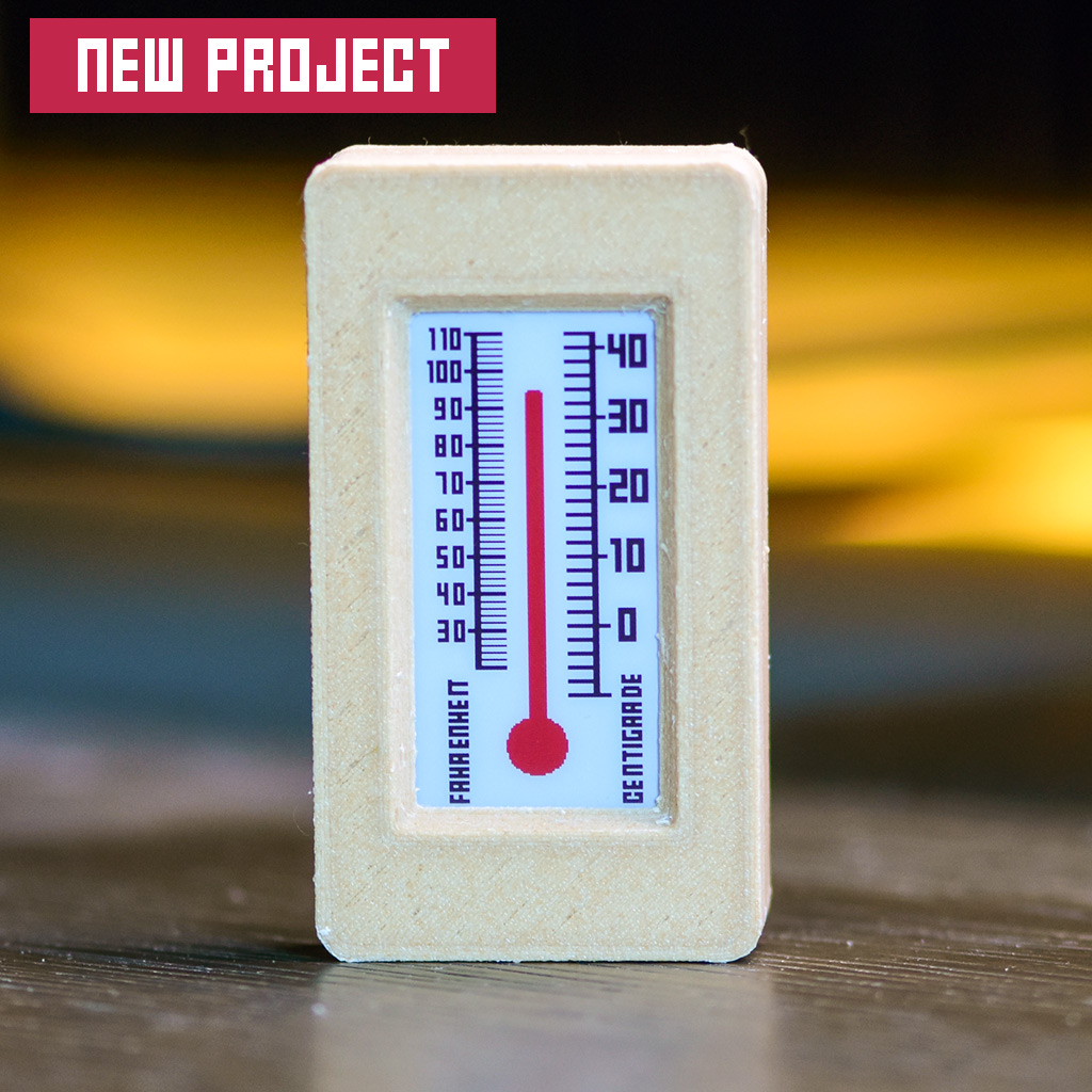 NKoumaris's tweet photo. Working on a new Arduino project: an Analog-Looking Thermometer with a Tri-Color E-Paper display!

Using the versatile #Inkplate2 👉 https://t.co/xqb13uubUv (ESP32 + E-paper + battery charger).

It will have a backend with detailed dashboard
Temp, Humidity &amp; Pressure graphs! https://t.co/I1DL6LOxp3