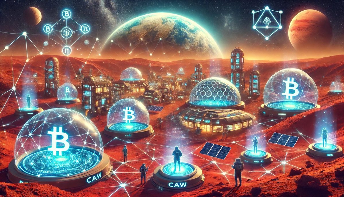 Is #CAW the Future of Mars Economy?

If humanity builds an economic system on Mars in the future, CAW (A Hunters Dream) could have several advantages over cryptocurrencies like #Dogecoin or #Shiba Inu:
1.Leveraging #LayerZero Technology:
CAW enables interoperability across