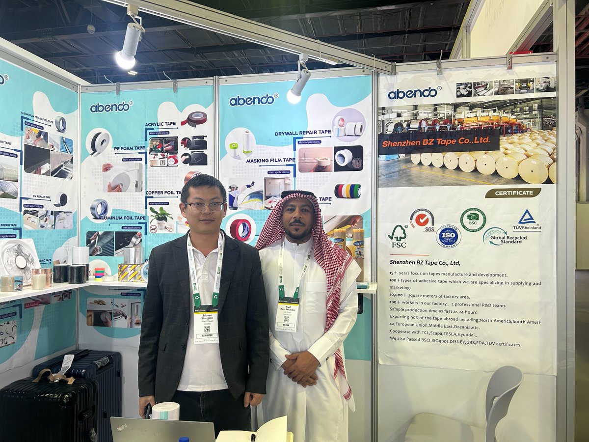 LiangyaS50968's tweet image. 💥 2024 Big 5 Global Exhibition Review!
The exhibition was a rewarding experience for Abendo. 

📅 If you missed the exhibition, please feel free to contact us for more product details.

#Big5Global #AbendoTapes #TapeSolutions #ExhibitionLive #Dubai