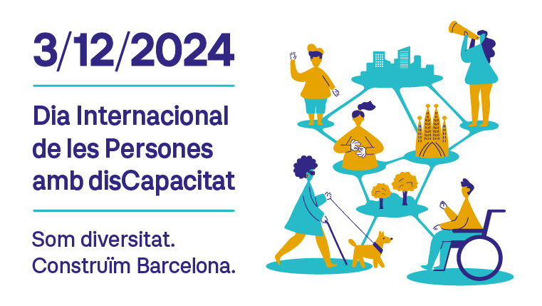 Avui és el Dia Internacional de les Persones amb Discapacitat 🤲 

➡️ Treballem plegats per una Barcelona sense barreres, on tothom tingui accés a les mateixes oportunitats i pugui viure amb autonomia i dignitat

Tots junts fem una #BCNinclusiva!