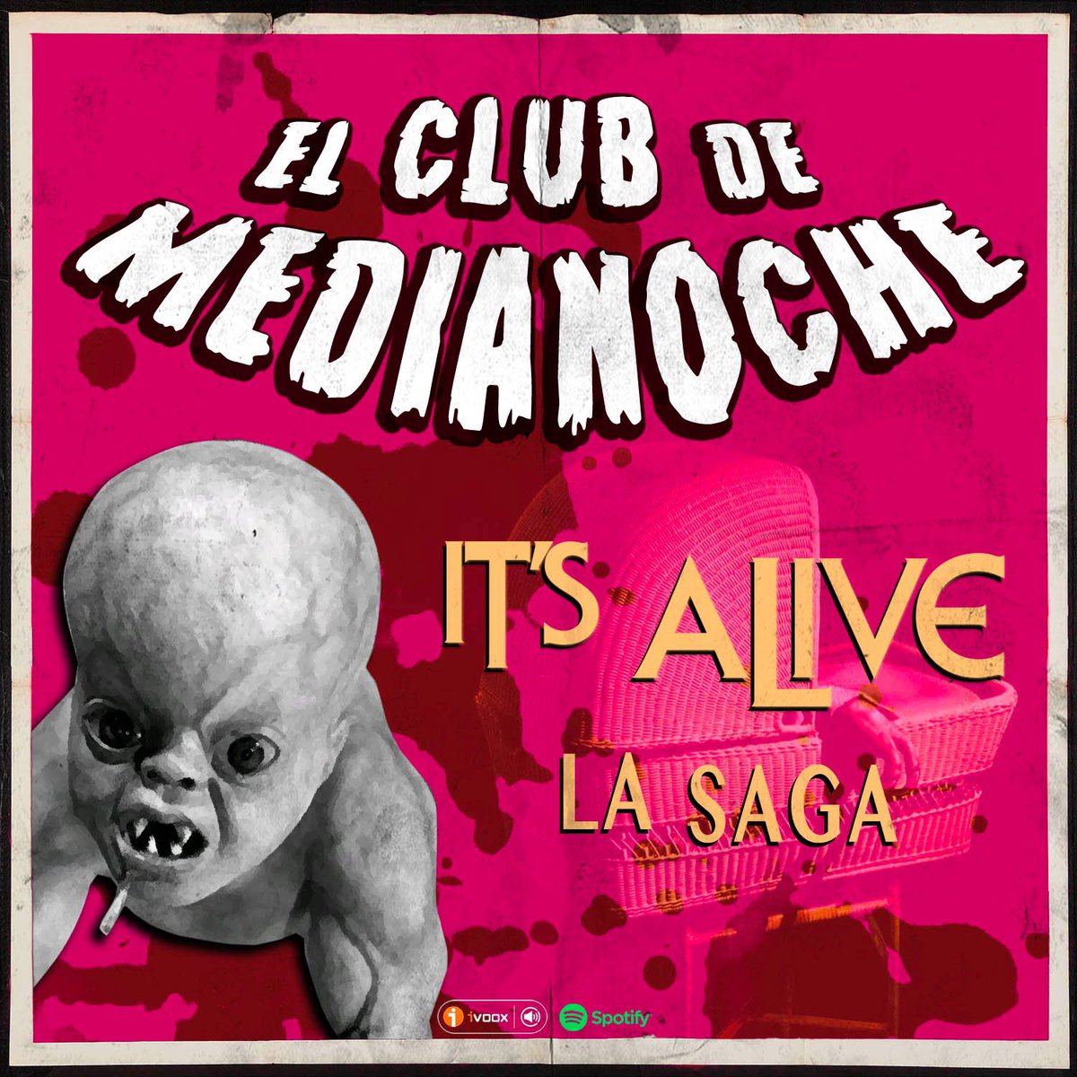 Ya estamos de vuelta!
Esta vez hablamos de It’s Alive, la saga de los bebés mutantes que emociono a Steven Spielberg. También hablamos de otras tropecientas películas, noticias y demás menesteres desinformativos a los que acostumbramos.
Enjoy! 👶🏼🤰☠️

go.ivoox.com/rf/136495507