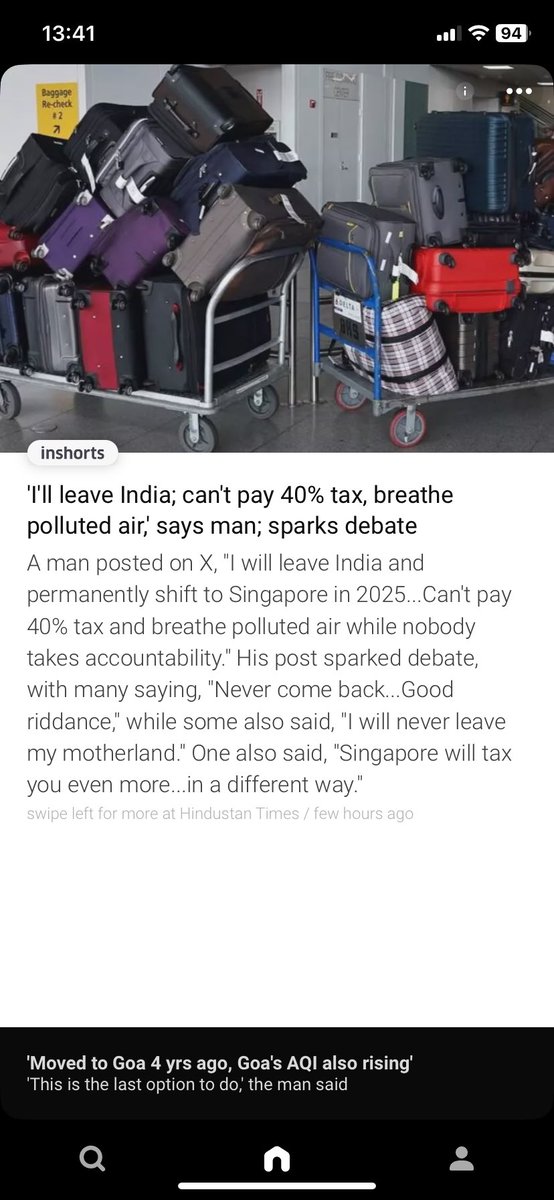 rohitbinnani's tweet photo. If not us as responsible citizens then who will? 
Moving out for growth opportunities could be a different story but paying tax.
I know paying tax is a pain but let’s do it 🙏🏻😊❤️
1/2 https://t.co/tO6NIIyJ82