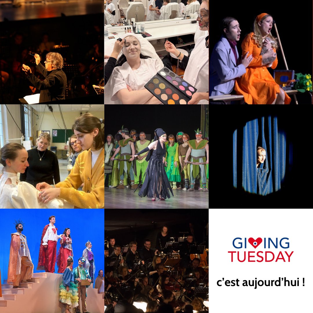 Giving Tuesday, c'est aujourd'hui ! 🥳

Et on a besoin de vous pour...
- rendre l'opéra accessible à tous 🎭
- favoriser l'insertion des jeunes en les impliquant sur un projet lyrique 💼
- dynamiser les territoires 🗺

Pour nous soutenir : helloasso.com/associations/l… 

#engagement