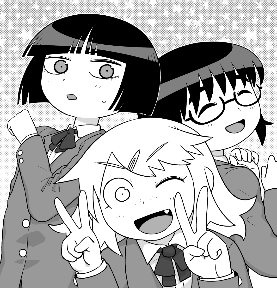 女子高生たちを描いた 