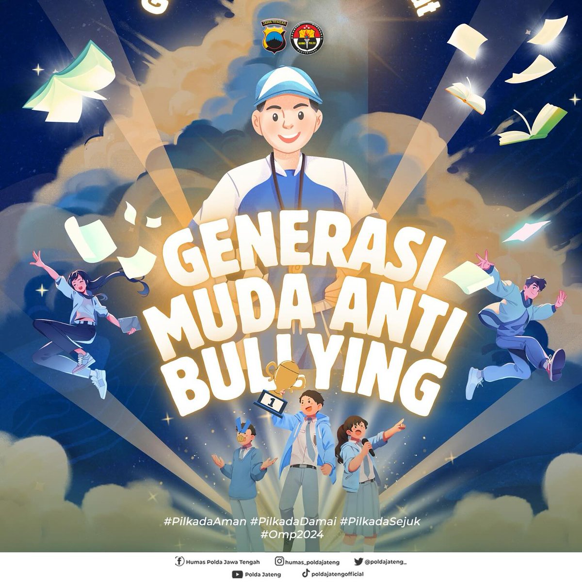 HumasKawasan's tweet photo. Generasi muda anti bullying
#omp2024 https://t.co/bhds755qhp