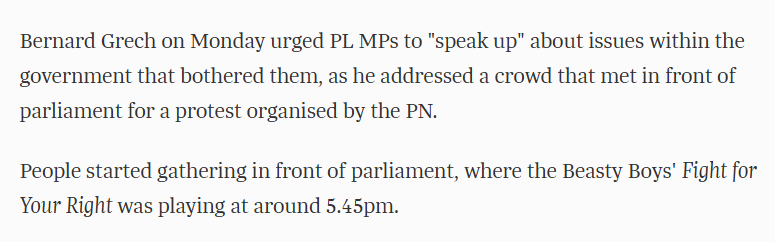 Preparing to zero down on this account. Meanwhile a note to <a href="/TheTimesofMalta/">Times of Malta</a> that it's the Beastie Boys not the Beasty Boys who Fight for your right to party.
#illcommunication