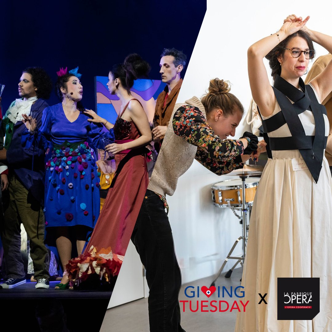 C'est une première pour <a href="/lafabriqueopera/">La Fabrique Opéra</a> ! 🥳
Nous participons à #GivingTuesday, le 3 décembre 2024 !

Vous aussi faites partie de ce mouvement mondial en nous soutenant ! 🫶

Faites un don sur helloasso.com/associations/l…