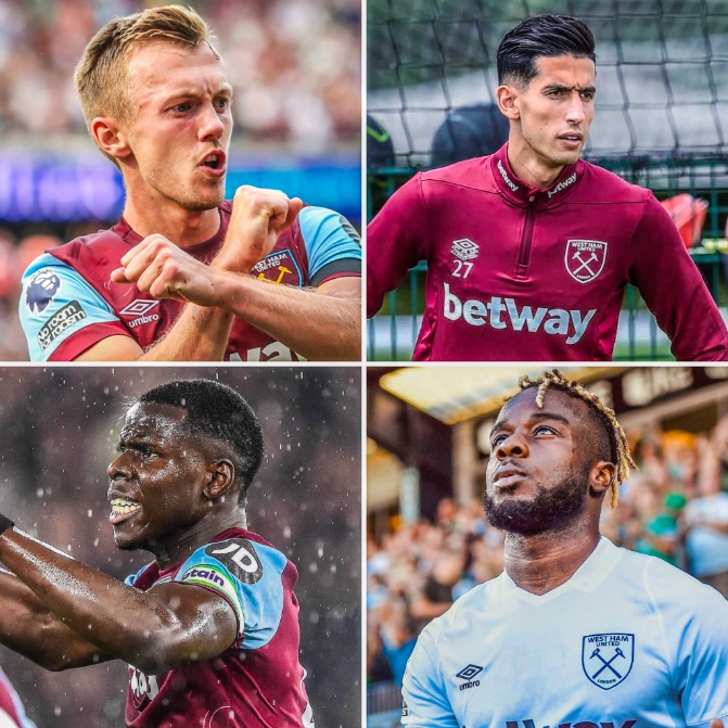 DeadlineDayLive's tweet photo. 🚨 Four West Ham players are for sale in January:

⚒️ James Ward-Prowse 
⚒️ Nayef Aguerd
⚒️ Kurt Zouma
⚒️ Maxwel Cornet

(Source: @TheAthleticFC) https://t.co/oF7NtU4E8V