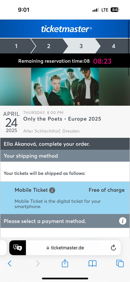ella_akanova's tweet photo. how do i have tix for dresden hour earlier before the presale? SEE U IN DRESDEN THO https://t.co/K3A5IwEFqy