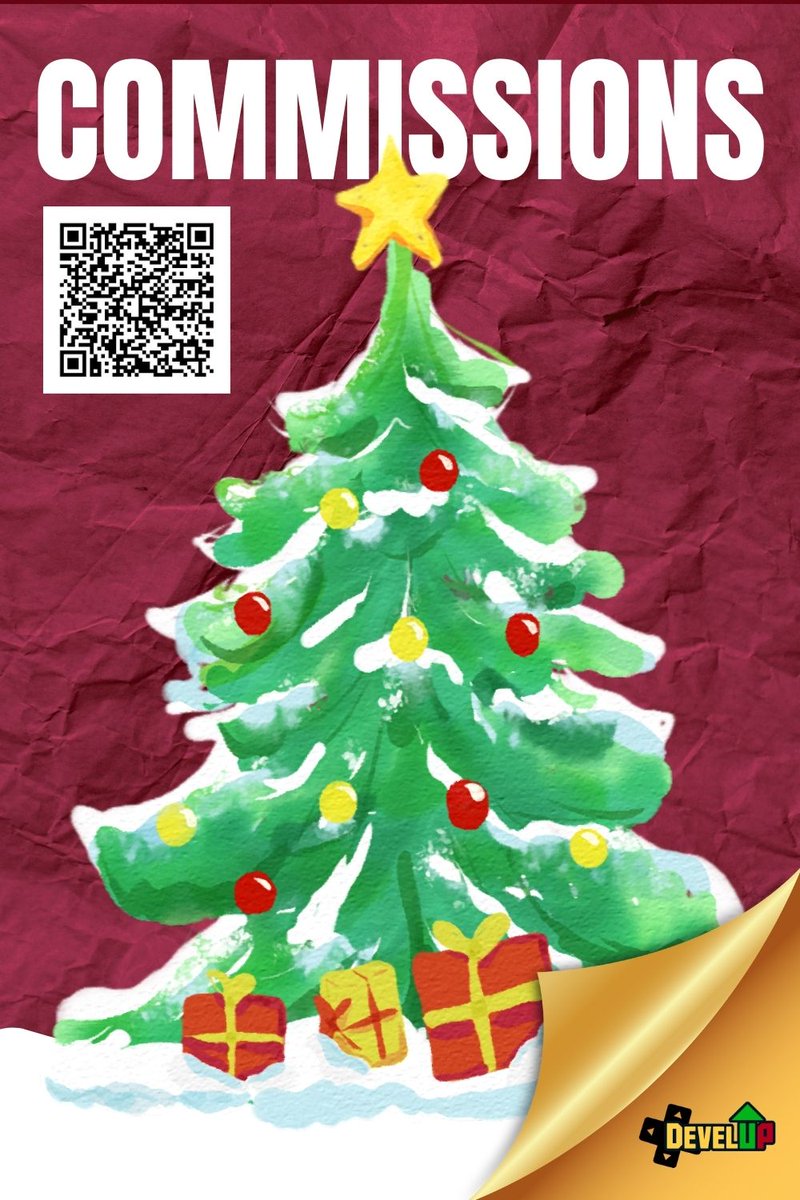 DevelUP_Diliman's tweet photo. 'Tis the season for giving! 🎁 Surprise a loved one or even simply treat yourself to a fully custom piece by some of our #DevelUP members💝💝

Simply scan the QR or click this link to order: https://t.co/JINbhbh975 https://t.co/QwAfdoJp3R