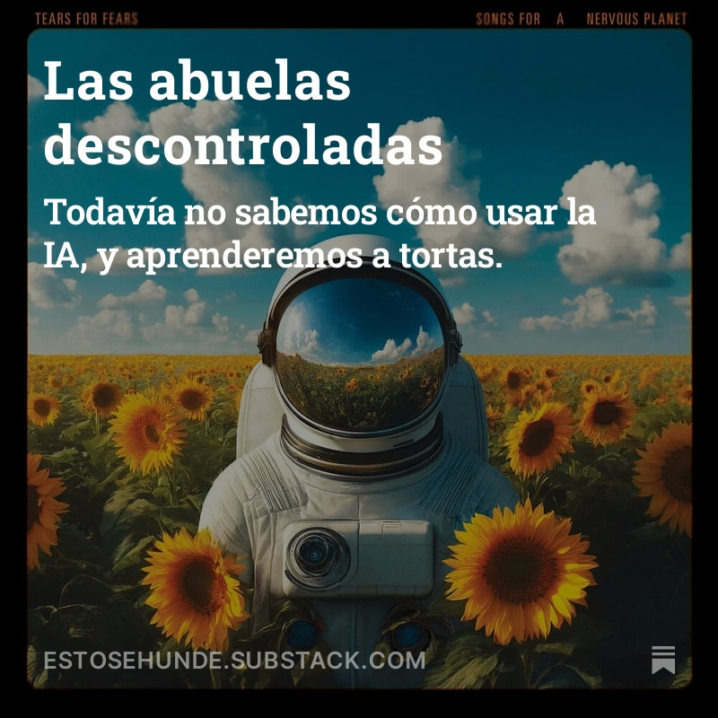 Kedume's tweet photo. Publiqué de nuevo en mi newsletter. El tema central es acerca de si podemos dejar hablar a una IA en nuestro nombre. https://t.co/OGmefF33jO