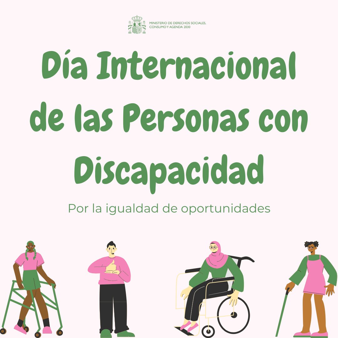 Ministerio de Derechos Sociales, Consumo y A2030 tweet media