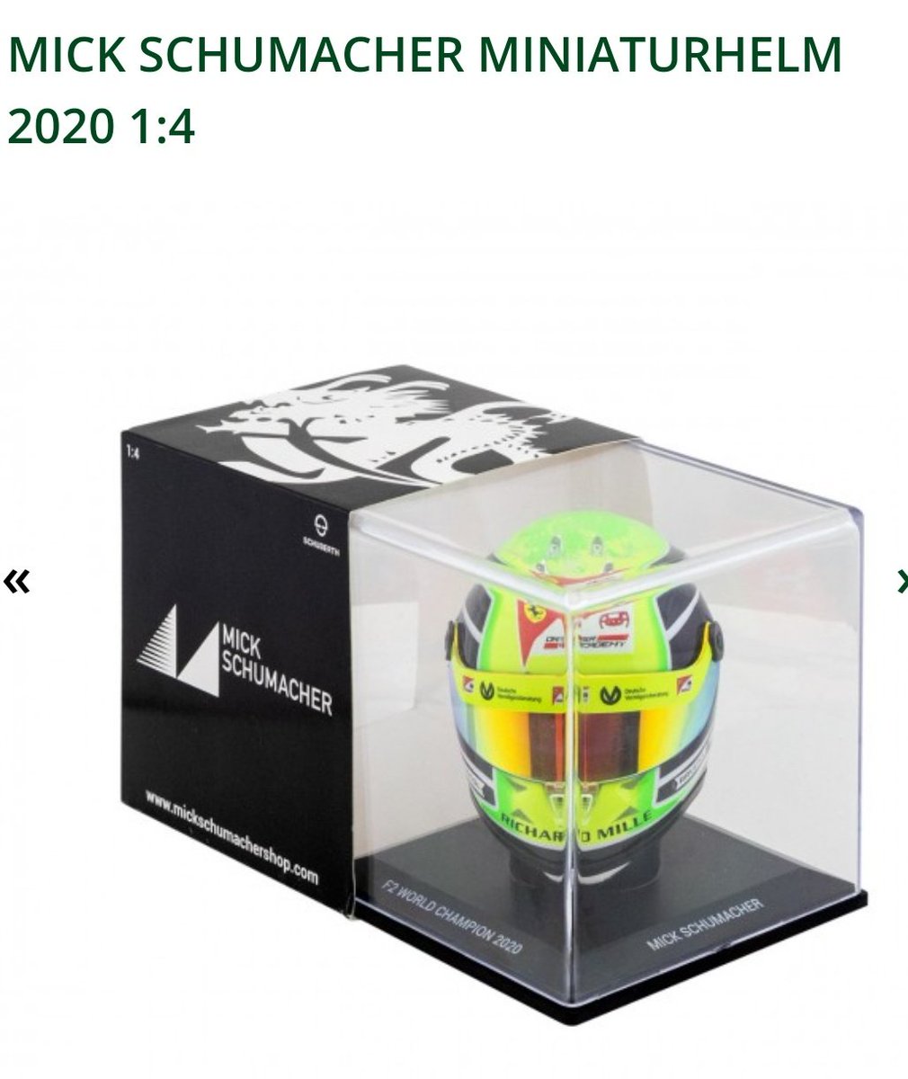 Someone interested?
Mick Schumacher mini helmet 2020 F2 champion
Scale 1:4 

Price 40€ (incl. Shipping) (i use the picture from the website cos of better quality)

#mickschumacher #f2 #f1 #f1twt #schumacher #formula