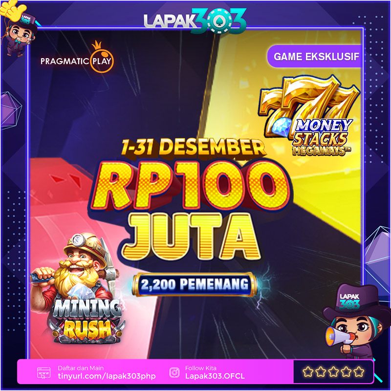 lapak303ofc's tweet photo. 💥 Siapkan diri untuk hadiah besar! Ikuti CASH DROP GAME EKSKLUSIF DESEMBER di LAPAK303. Dari 1-31 Des, rebut bagianmu dari total hadiah Rp 100 juta! Jangan lewatkan keseruannya! 🎰🎁 https://t.co/9CpA07Nw2X