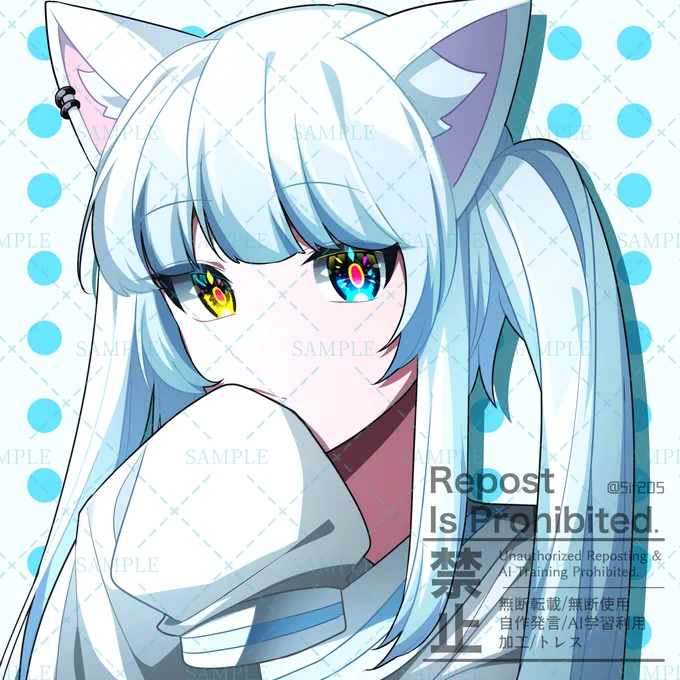 【お仕事】透明 様よりご依頼アイコン、SDイラスト、一枚絵の3枚を制作させて頂きました!よろしくお願いします!#依頼絵 #commission 