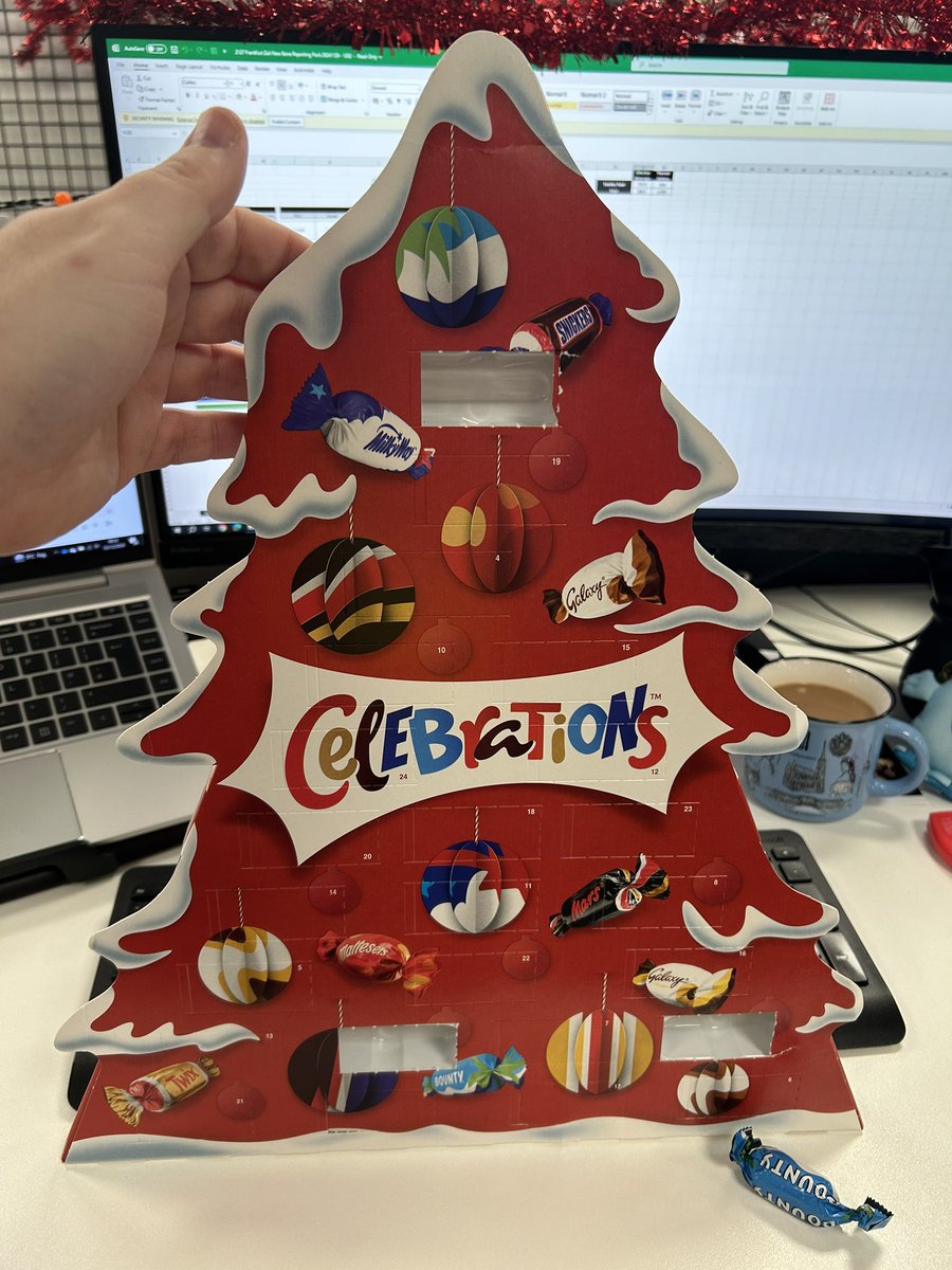 Richardhall1487's tweet photo. @MarsUK are you having a laugh?? 3 Bounty in 3 days in your advent!!! https://t.co/DM6VztOw4E