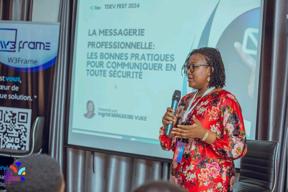 tdevorg's tweet image. La  messagerie professionnelle : Les bonnes pratiques pour communiquer en toute sécurité

#Throwback #TDEVFest24

Avec Ingrid MINLEKIBE, nous avons exploré l&apos;univers des noms de domaine.

Comment gérer efficacement et en toute sécurité son DNS pour des actions sécurisées ❓

👇