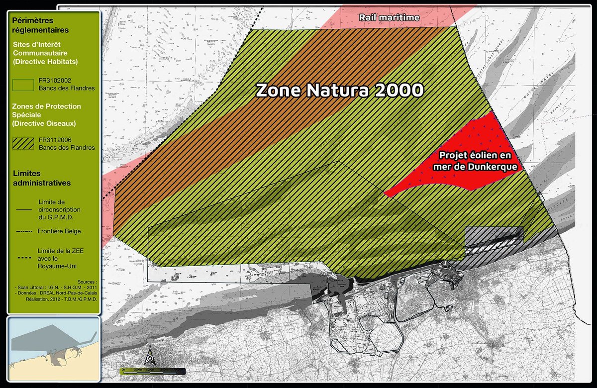 VentDebout59's tweet photo. "La mortalité directe due aux éoliennes est au moins deux fois plus importante dans les parcs situés à moins de 1 000 m des Zones de Protection Spéciale (zones Natura 2000 au titre de la Directive Oiseaux)" @LPOFrance 
https://t.co/pDOR6KnNWq https://t.co/zBqRi3IIIn