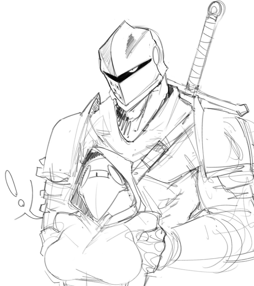 th0rn_bush's tweet photo. I NEED SOMEONE TO DRAW ME AND THIS KNIGHTGUY TOGETHER RIGHT NYOW https://t.co/mOpIiuAy1a